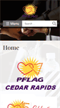 Mobile Screenshot of pflagcr.com